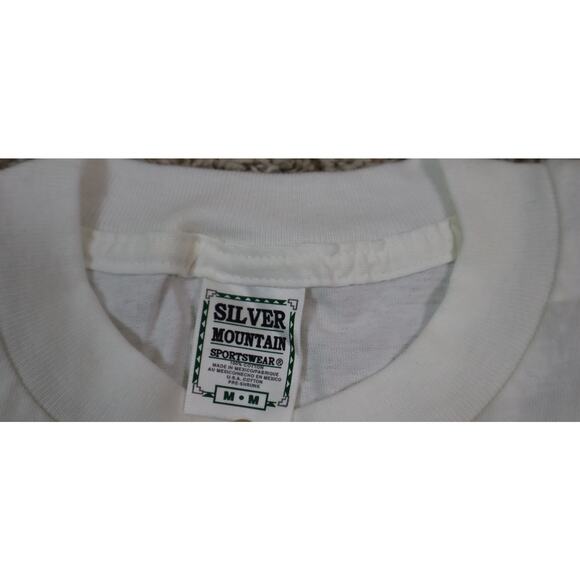 Vintage 90s Dallas Texas White Rock Lake Running Marathon T Shirts Unisex M-L - Picture 4 of 6